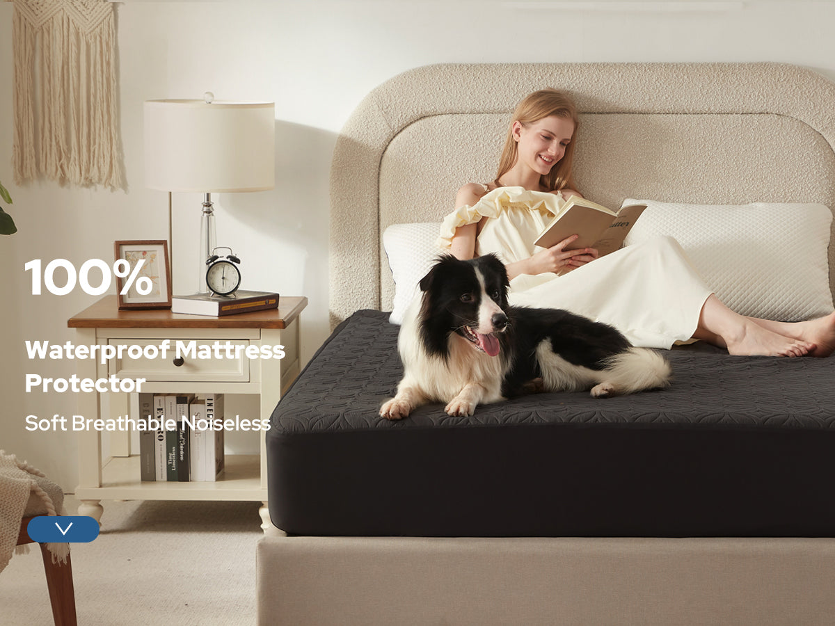 Bedlore® Skin-Friendly Waterproof Mattress Protector with Deep Pocket