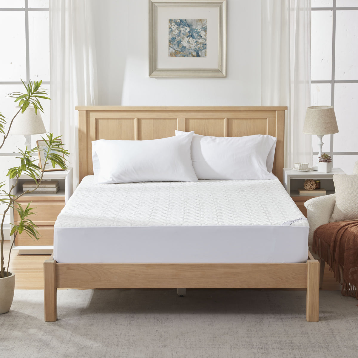 Bedlore® Bamboo Waterproof Mattress Protector