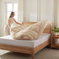 Bedlore® 3D Fill Bamboo Mattress Topper, Cooling & Deep Sleep