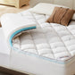 construct with premium memory foam, white